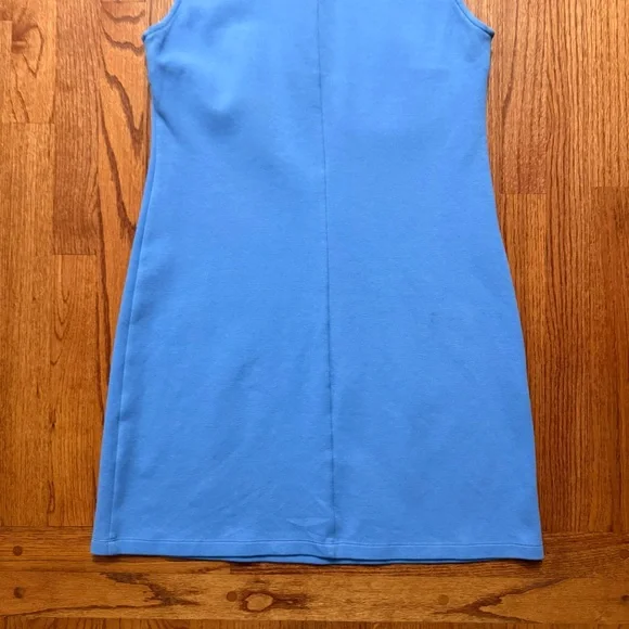 Jean-Pierre Klifa Wellington Sleeveless Dress in Hudson Blue size L - Picture 10 of 14